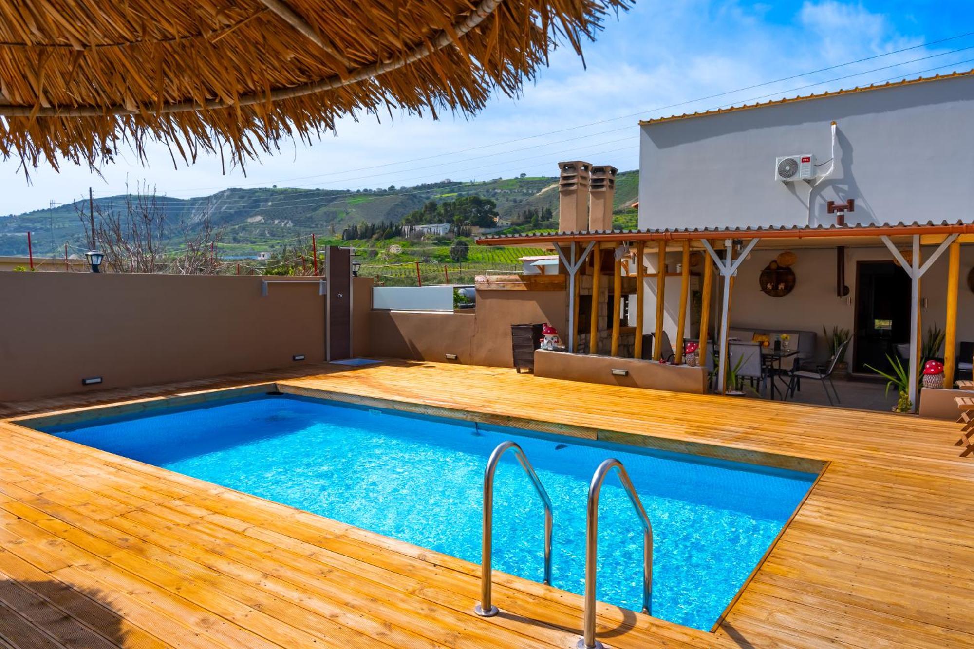 Countryhouse Villa With Pool & Private Parking Héraklion Extérieur photo