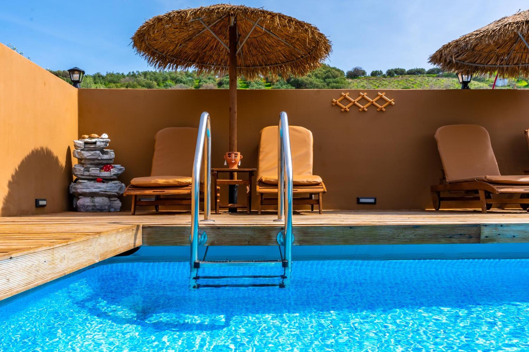 Countryhouse Villa With Pool & Private Parking Héraklion Extérieur photo