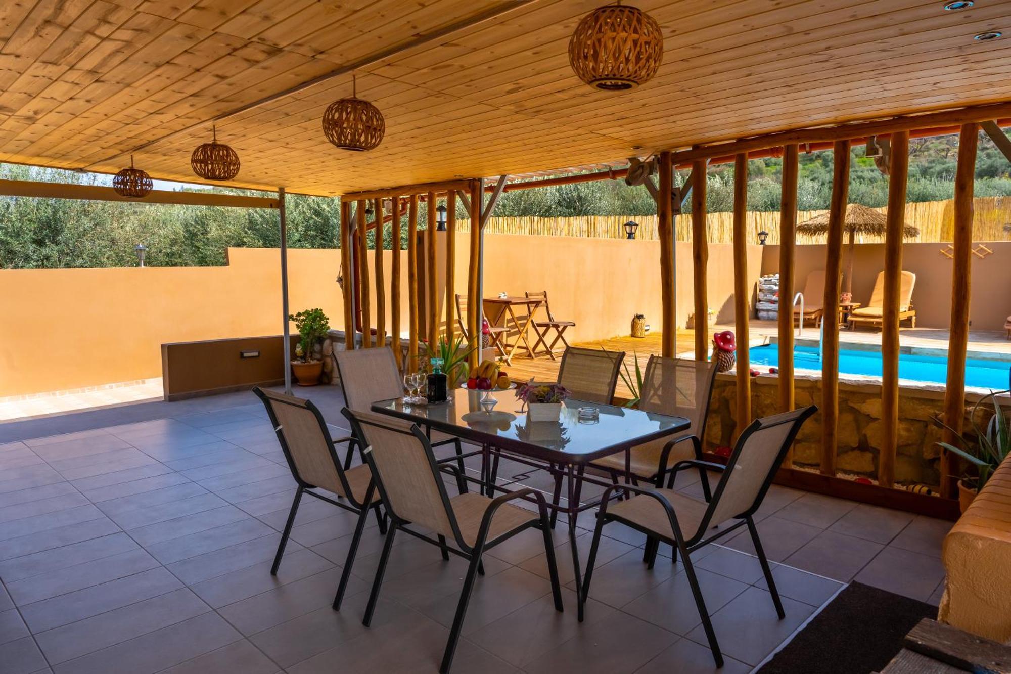 Countryhouse Villa With Pool & Private Parking Héraklion Extérieur photo