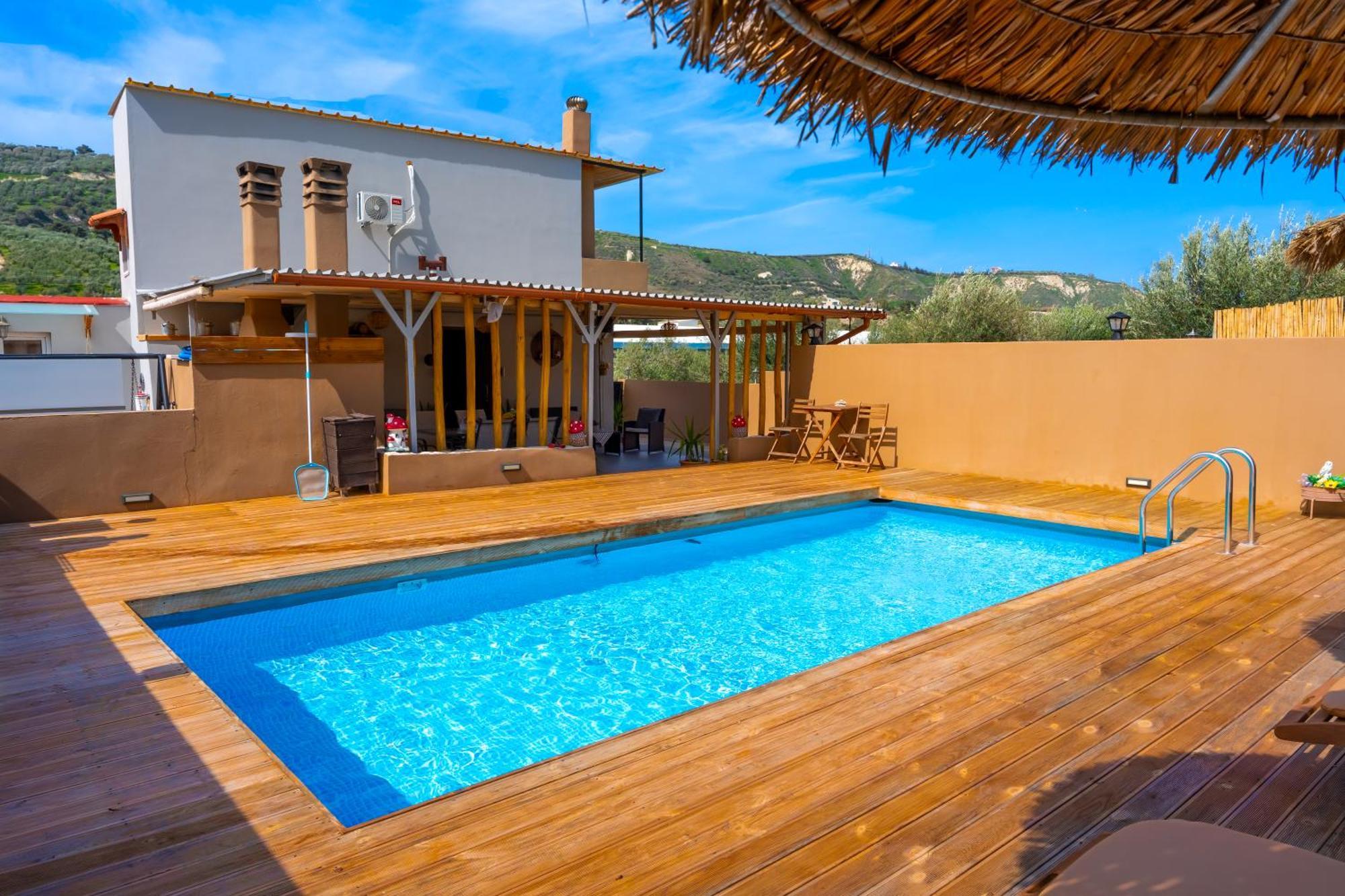 Countryhouse Villa With Pool & Private Parking Héraklion Extérieur photo